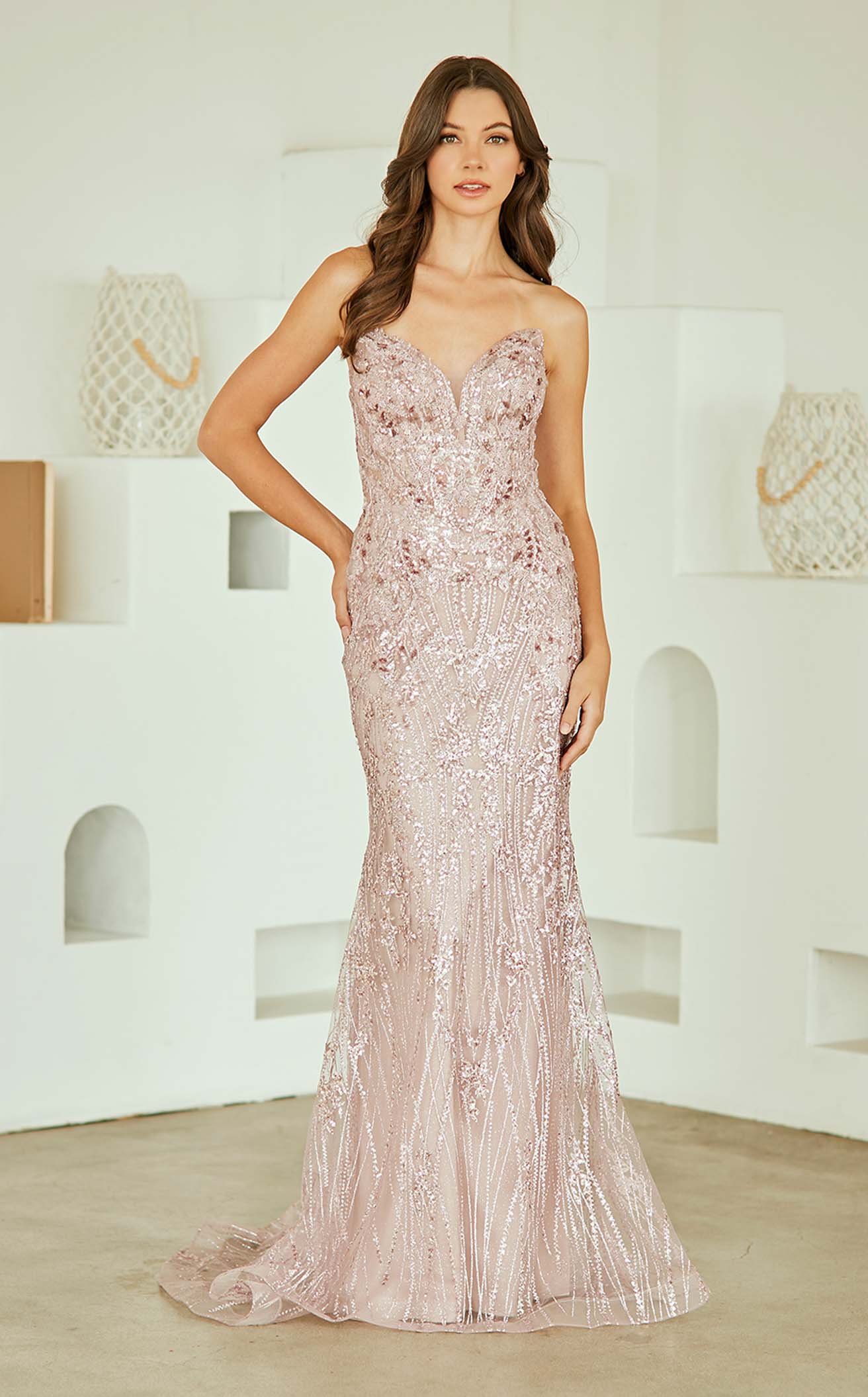 Amelia Couture JQ1101CL Dress - Image 8