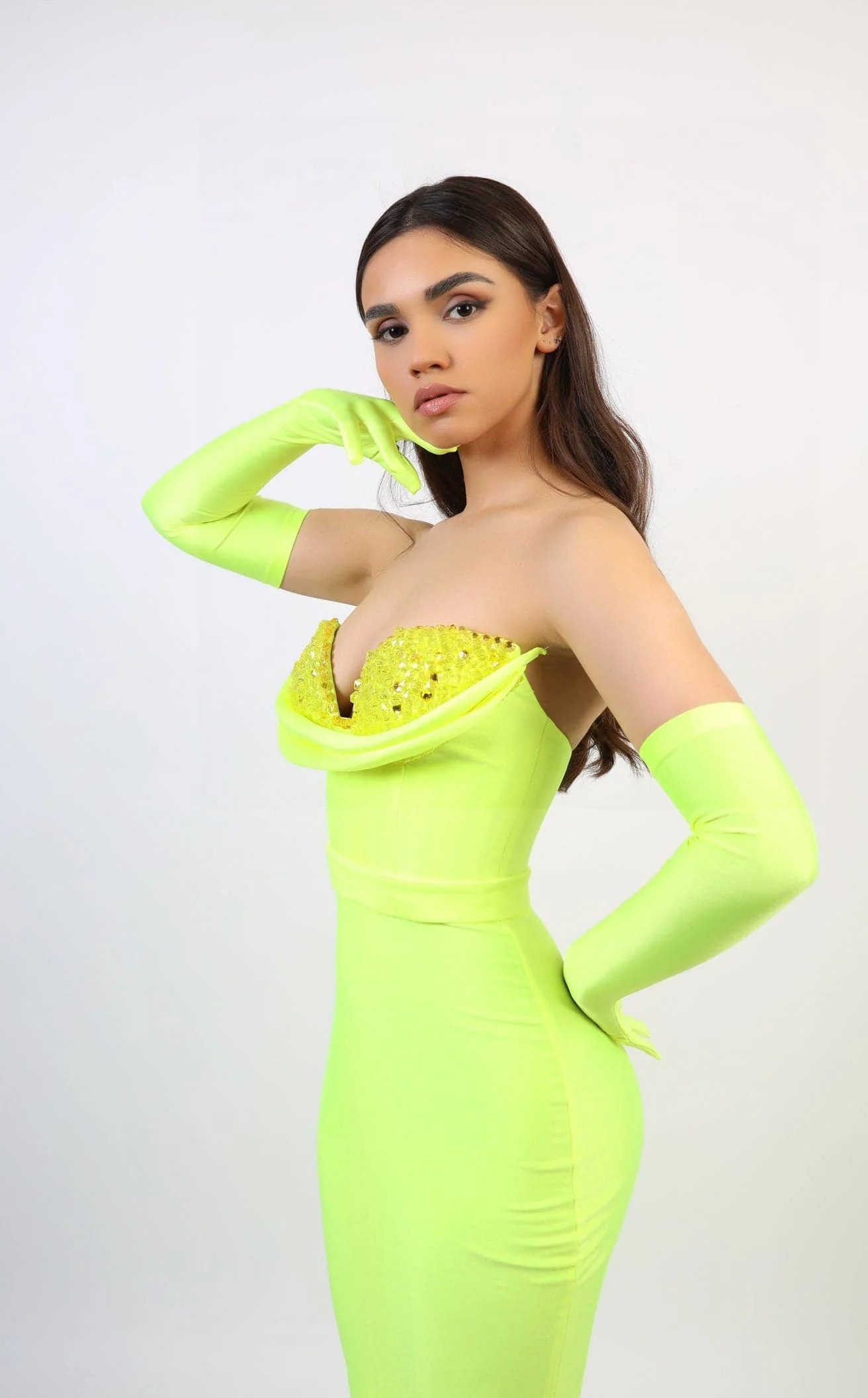 Chvmpayne Collection DL105CL Dress - Image 2
