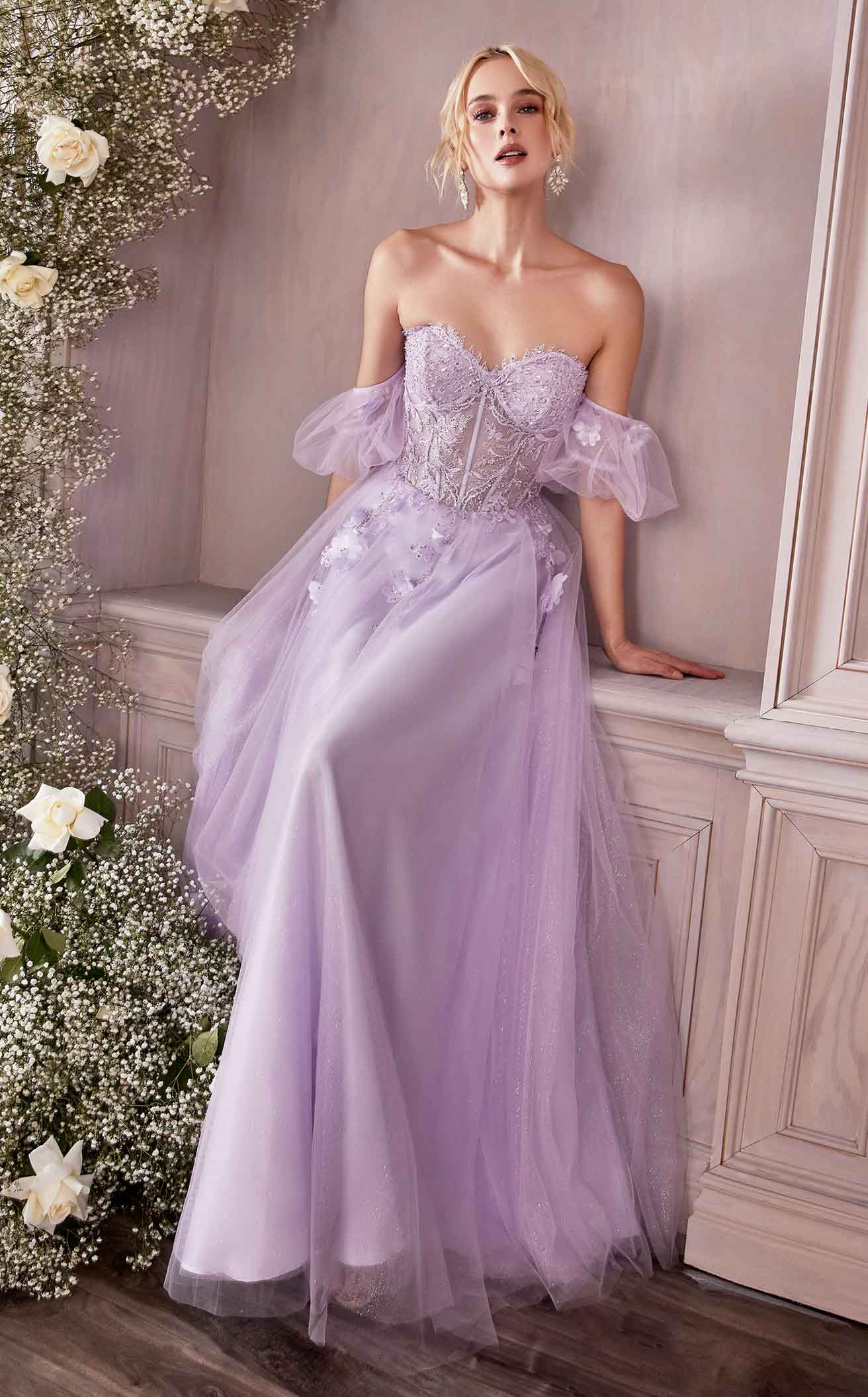 Cinderella Divine CD0191 Dress - Image 3