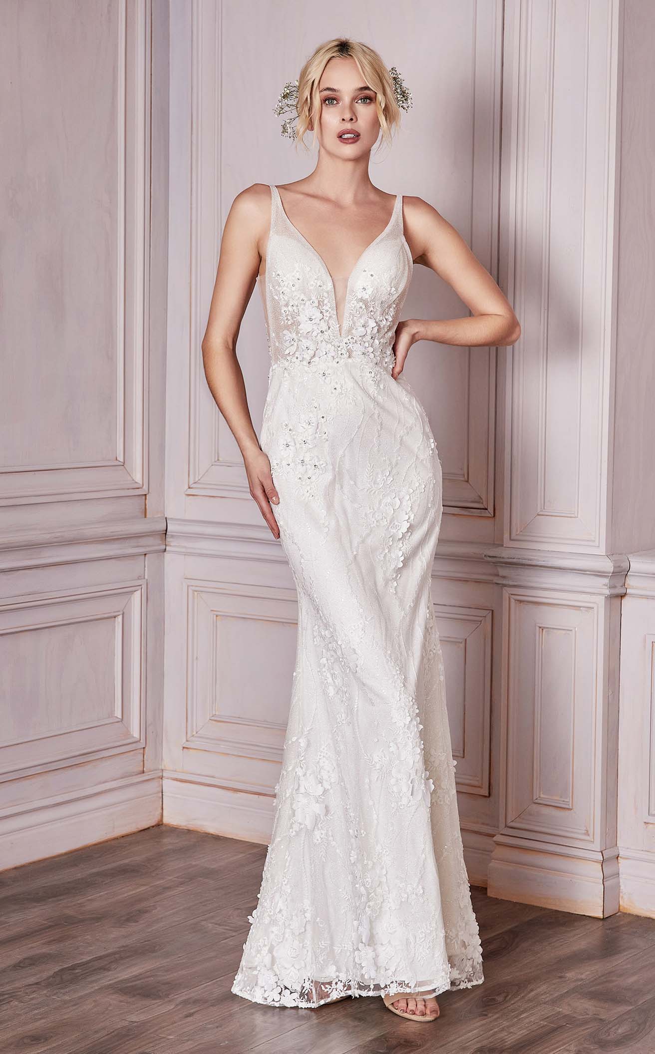 Cinderella Divine CDS403W Dress