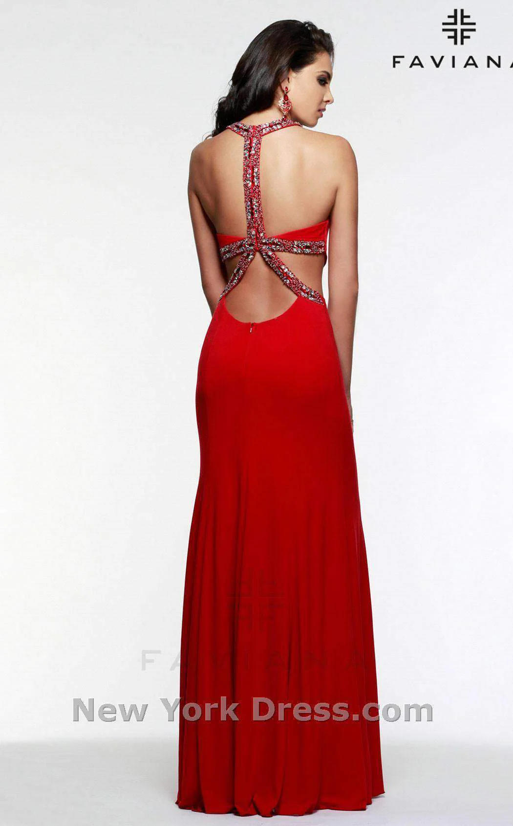 Faviana 7543CL Dress - Image 7