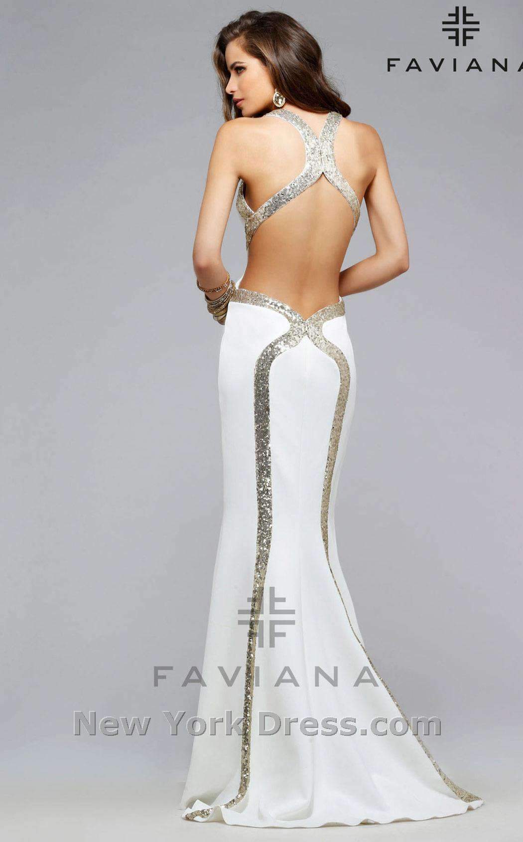 Faviana 7703CL Dress - Image 3