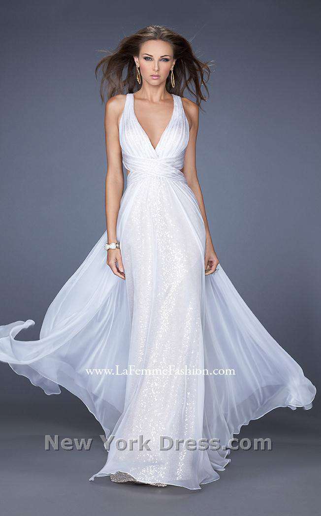 La Femme 19255CL Dress - Image 2