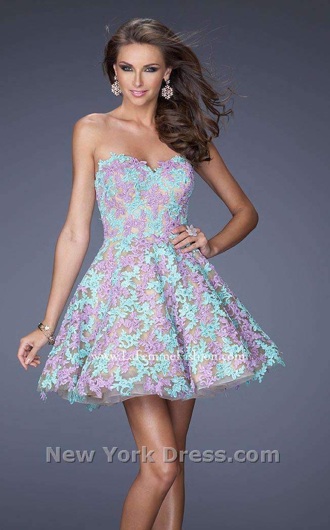 La Femme 20063CL Dress - Image 7