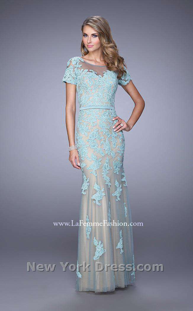 La Femme 21703CL Dress - Image 3