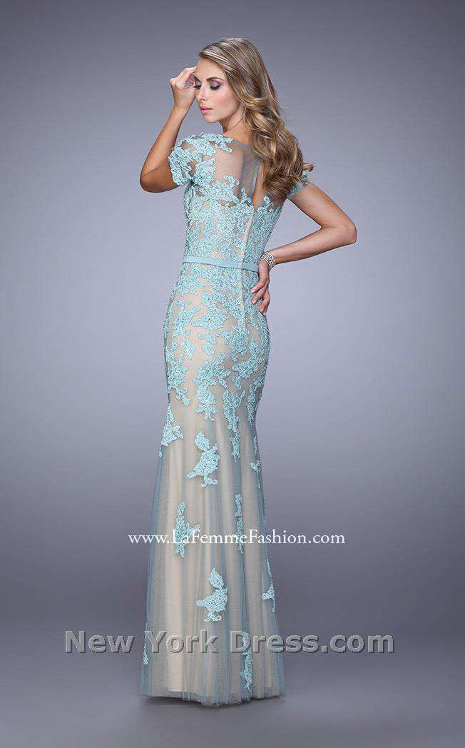 La Femme 21703CL Dress - Image 4