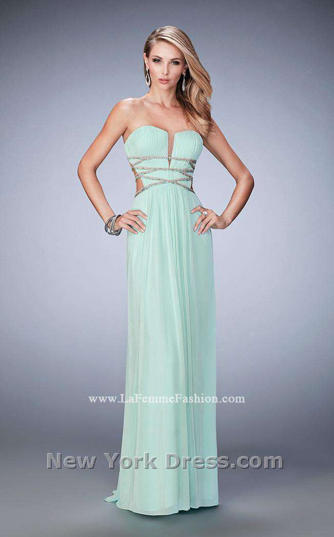 La Femme 22465CL Dress - Image 2