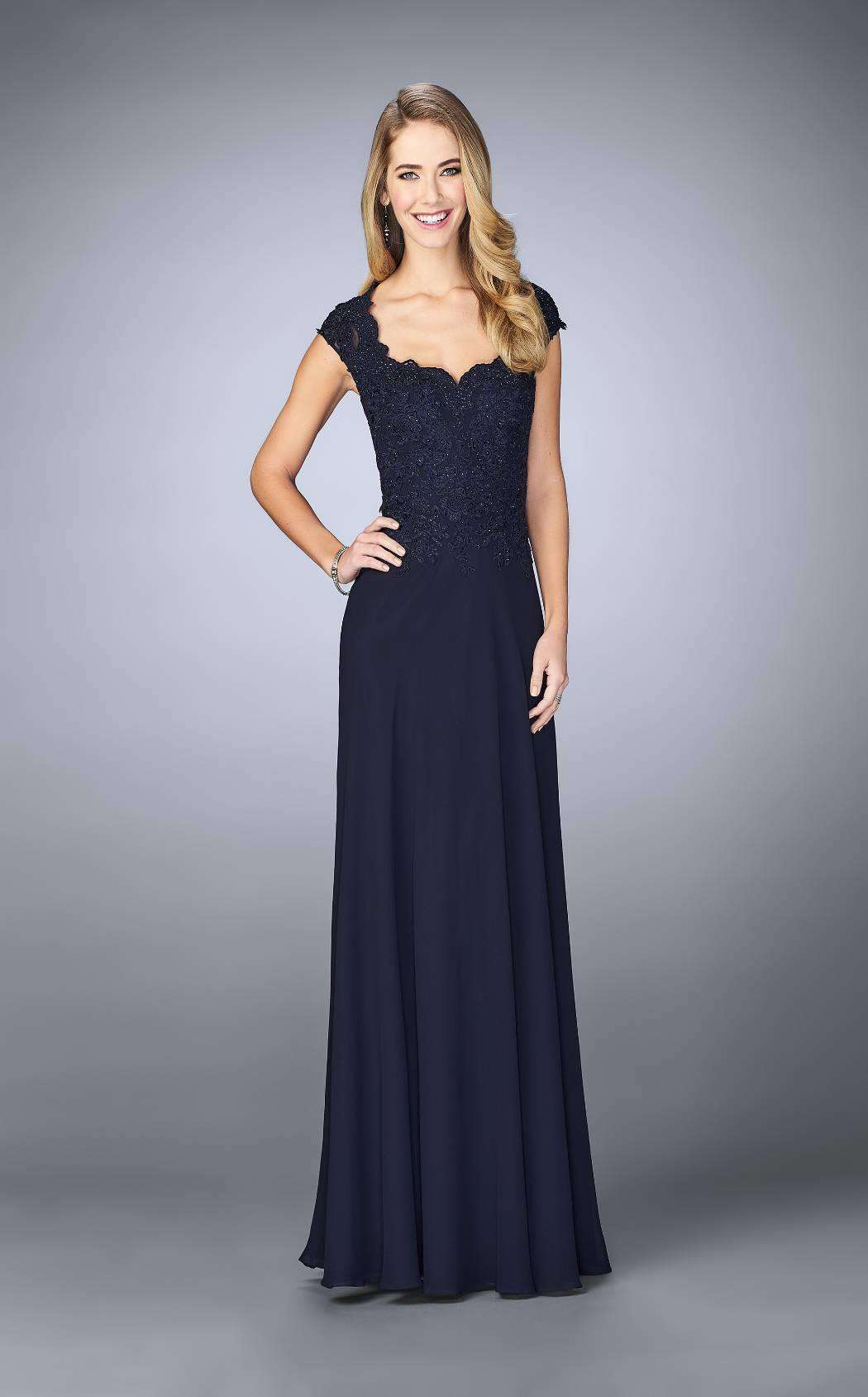 La Femme 23286CL Dress - Image 2