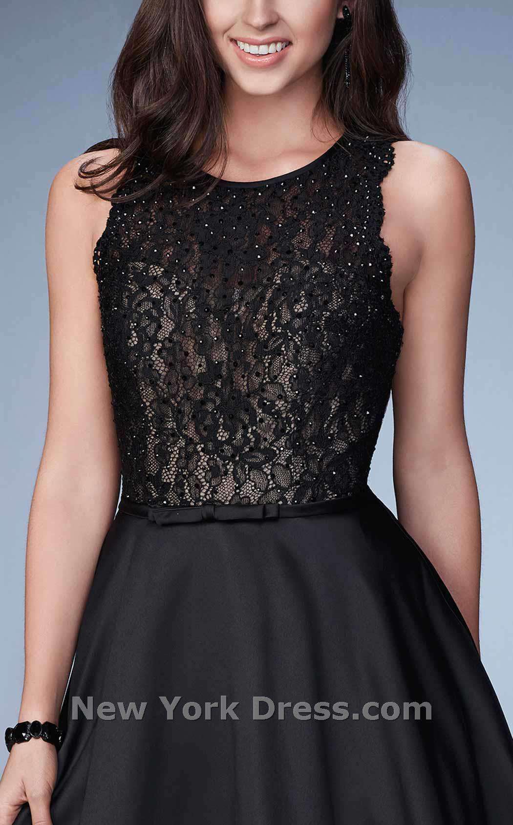 La Femme 23308CL Dress - Image 4