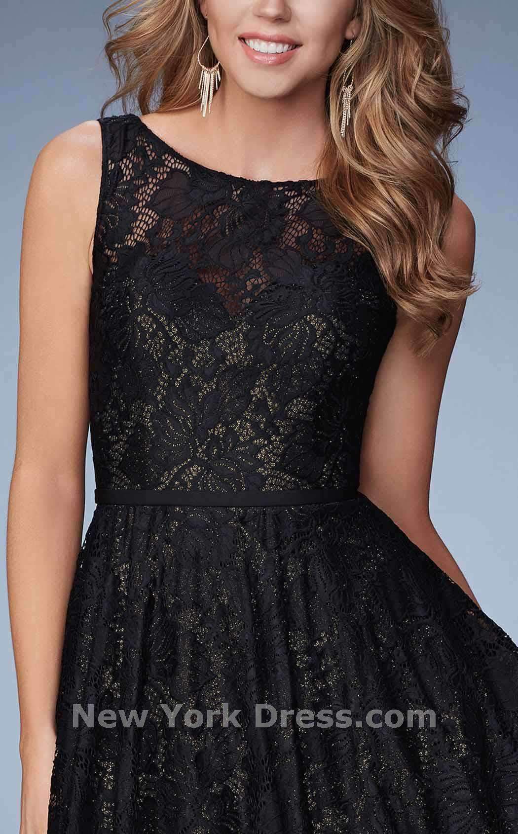 La Femme 23315CL Dress - Image 4