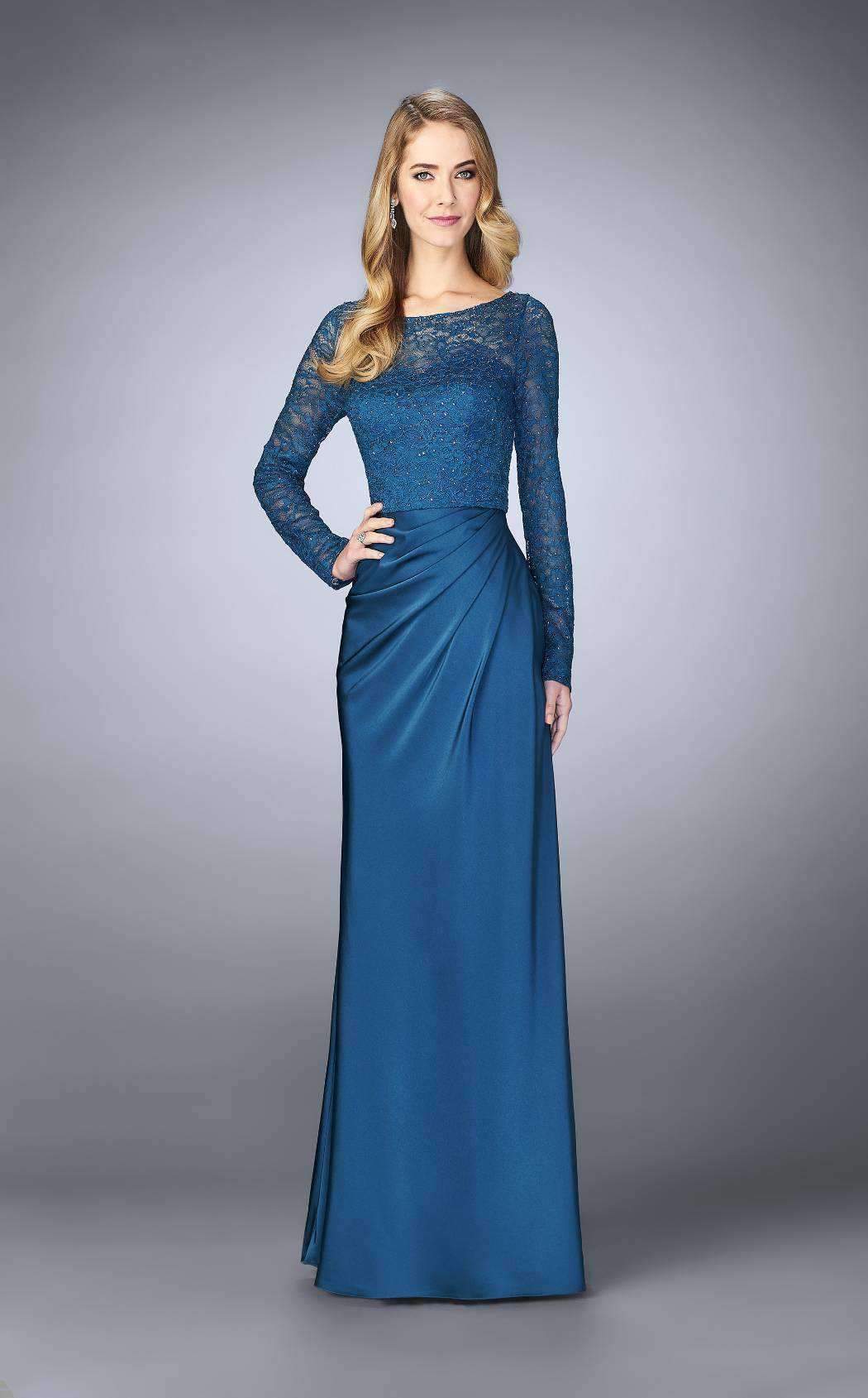 La Femme 23435CL Dress - Image 3