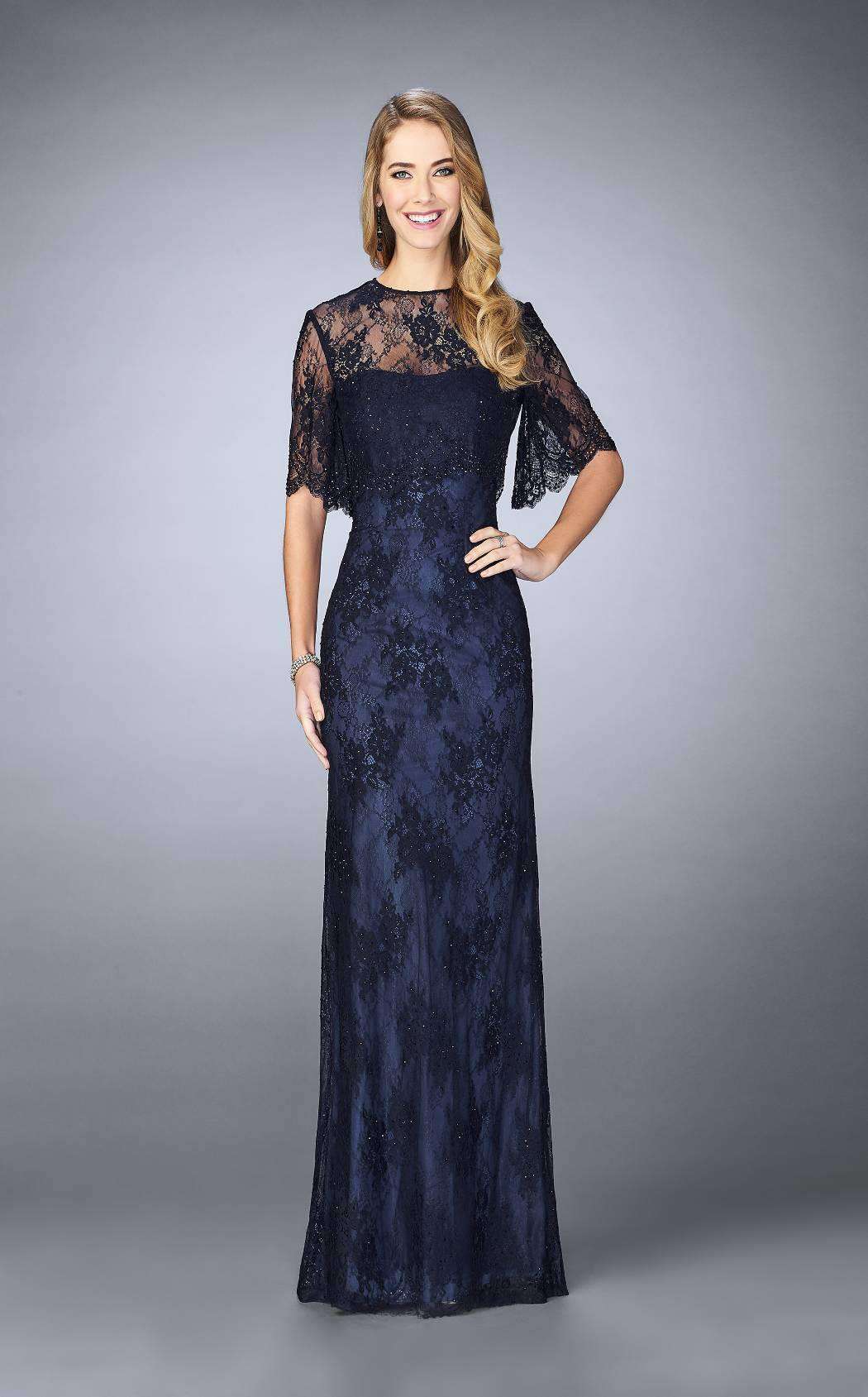 La Femme 24856CL Dress - Image 2