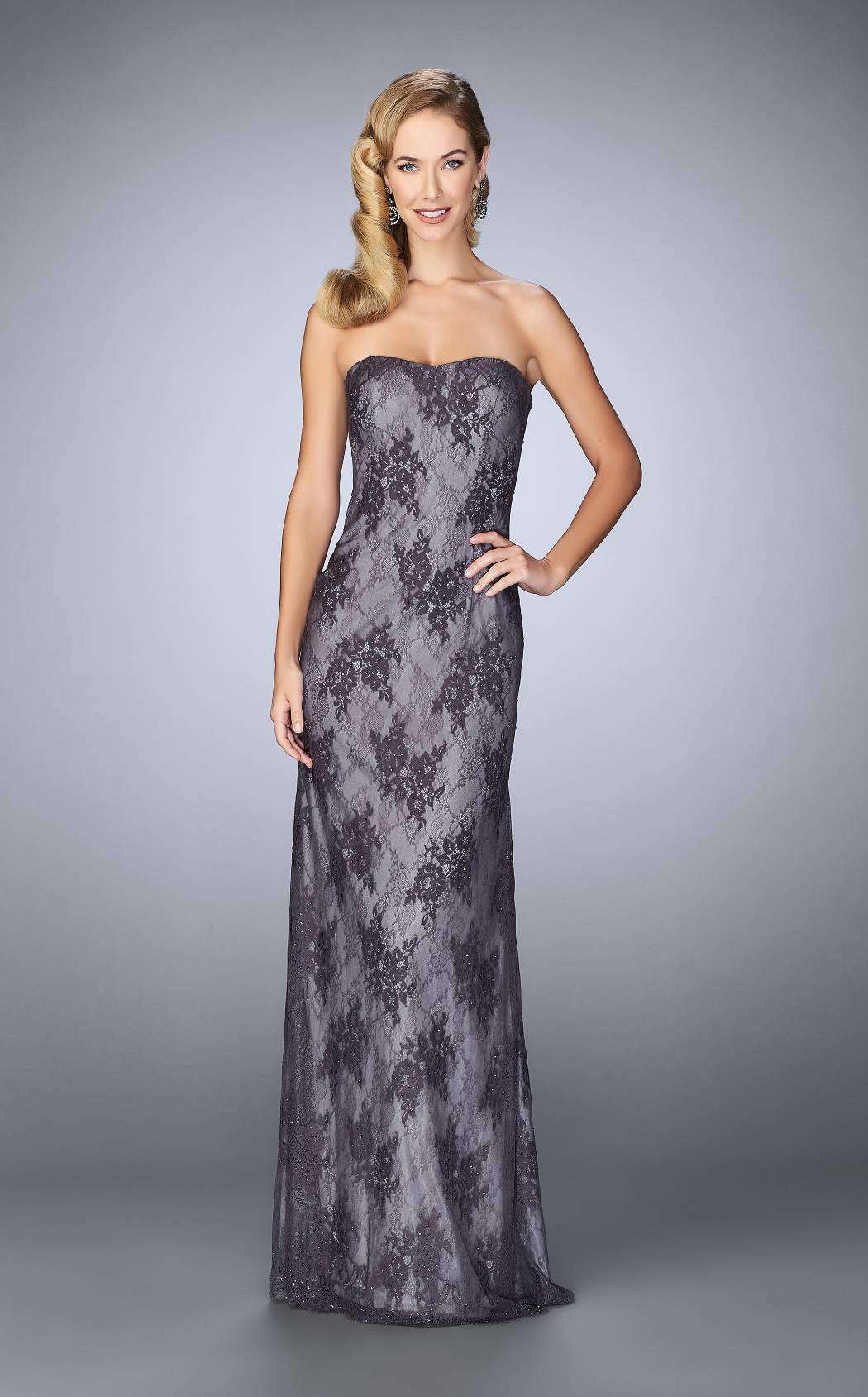 La Femme 24856CL Dress - Image 3