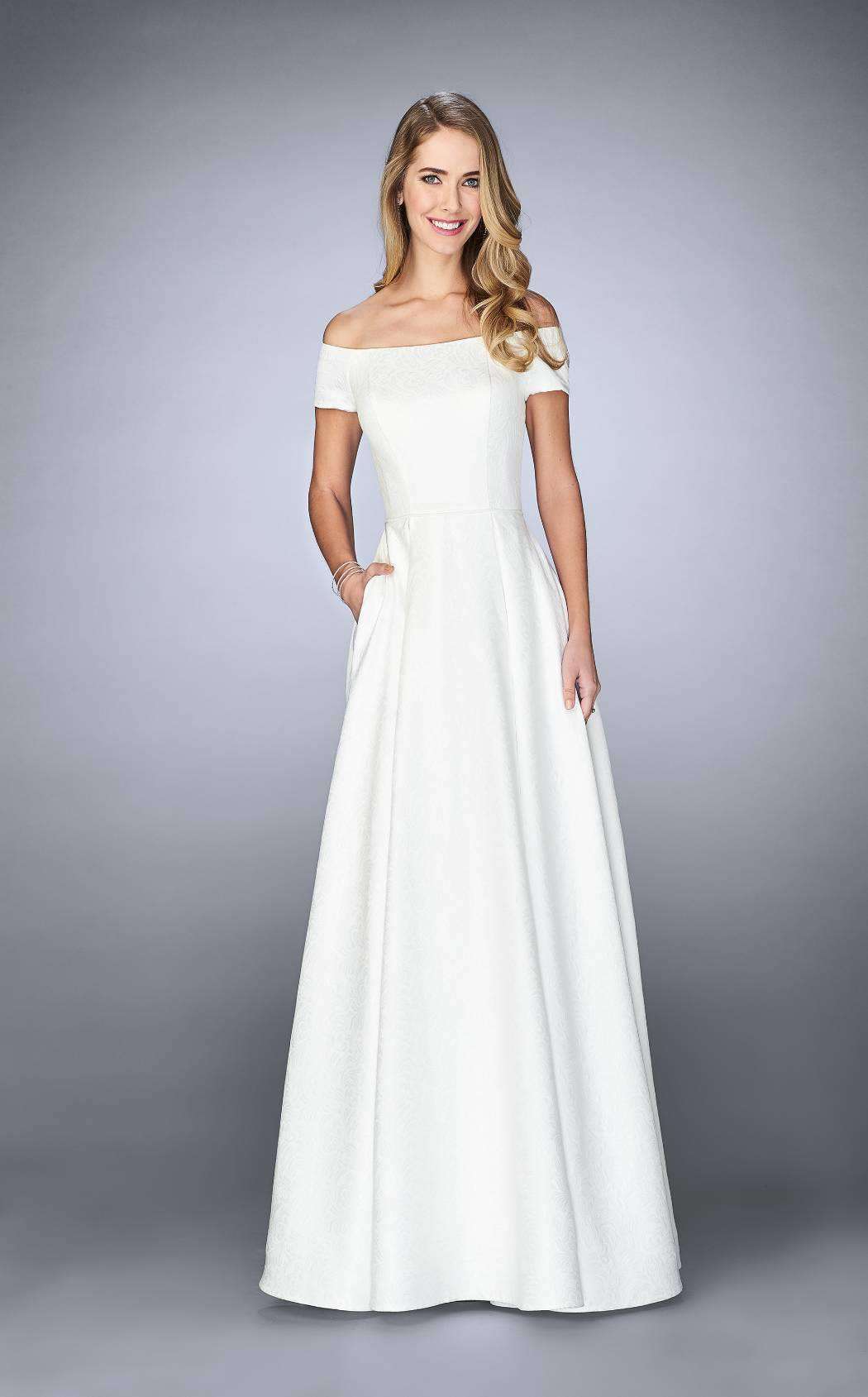 La Femme 24859CL Dress - Image 2