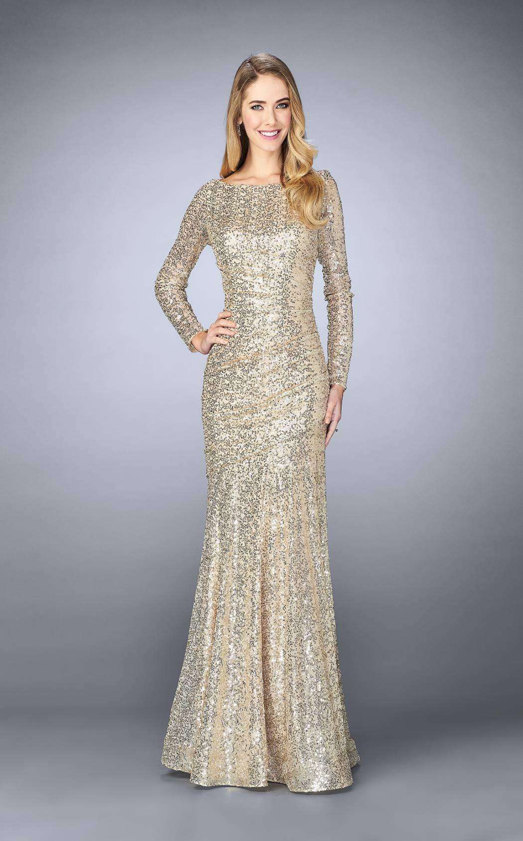 La Femme 24919CL Dress