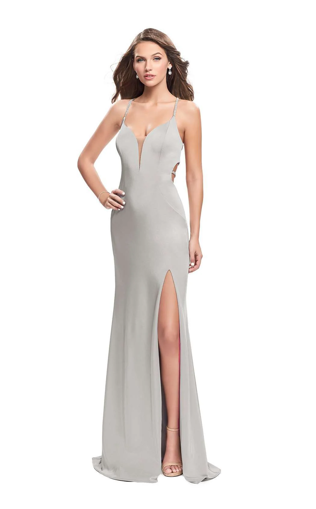 La Femme 25398CL Dress - Image 3