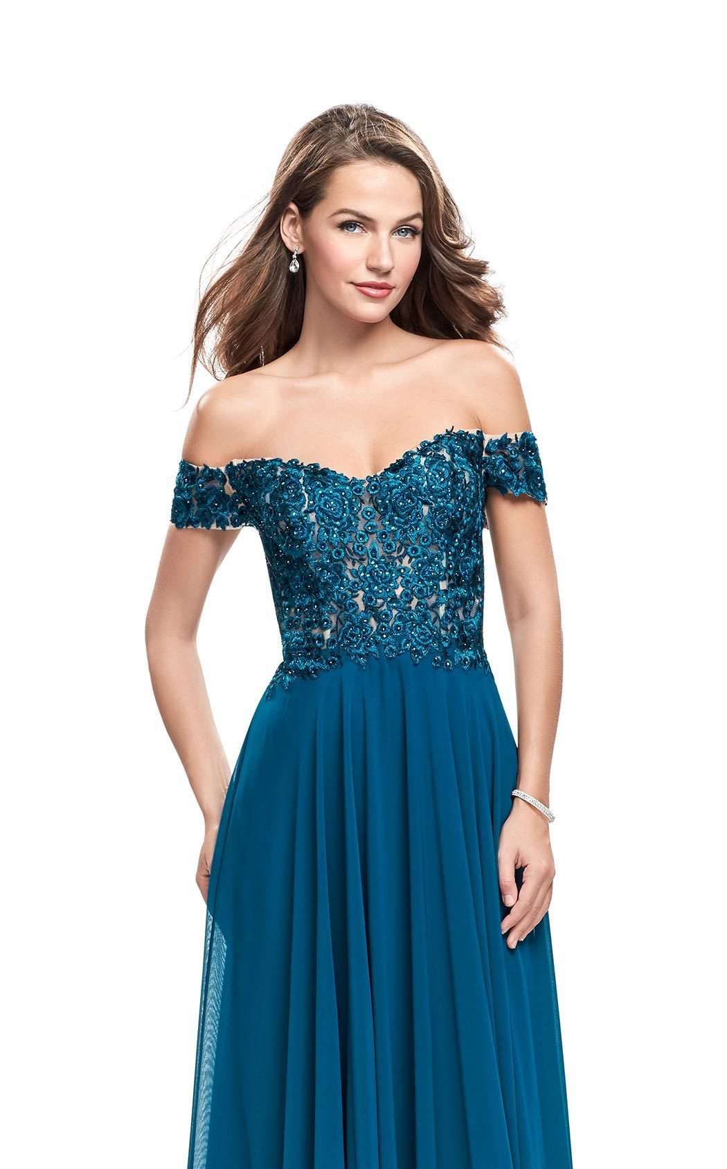 La Femme 26070CL Dress - Image 2