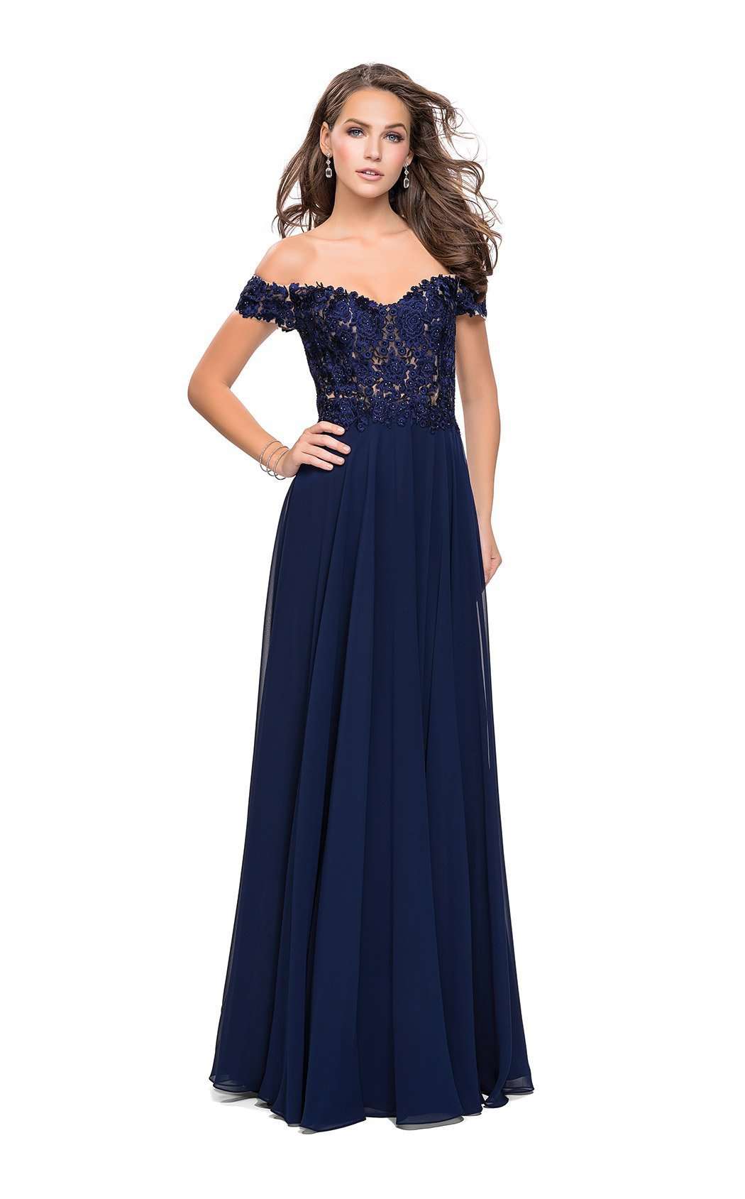 La Femme 26070CL Dress - Image 3
