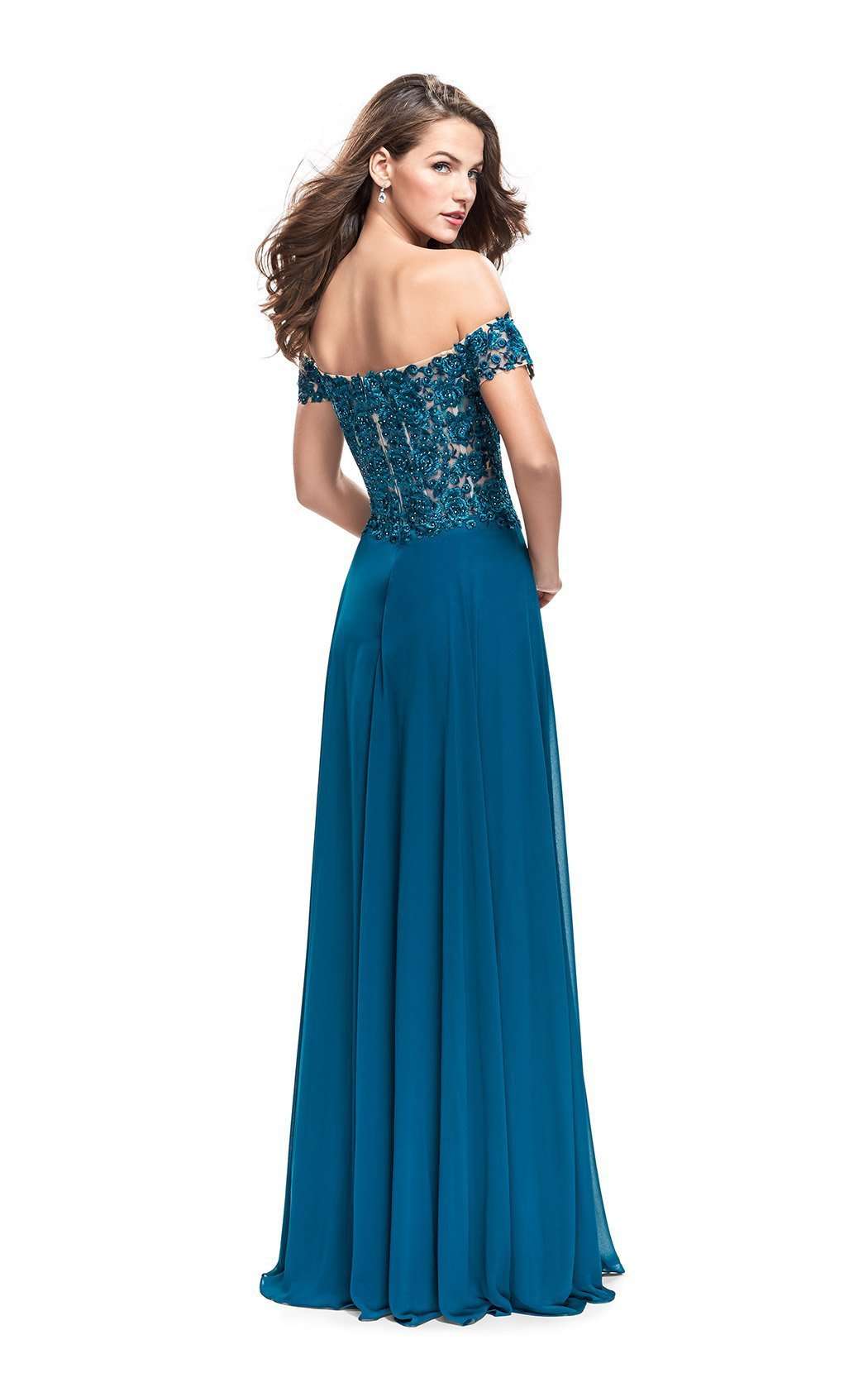 La Femme 26070CL Dress - Image 5