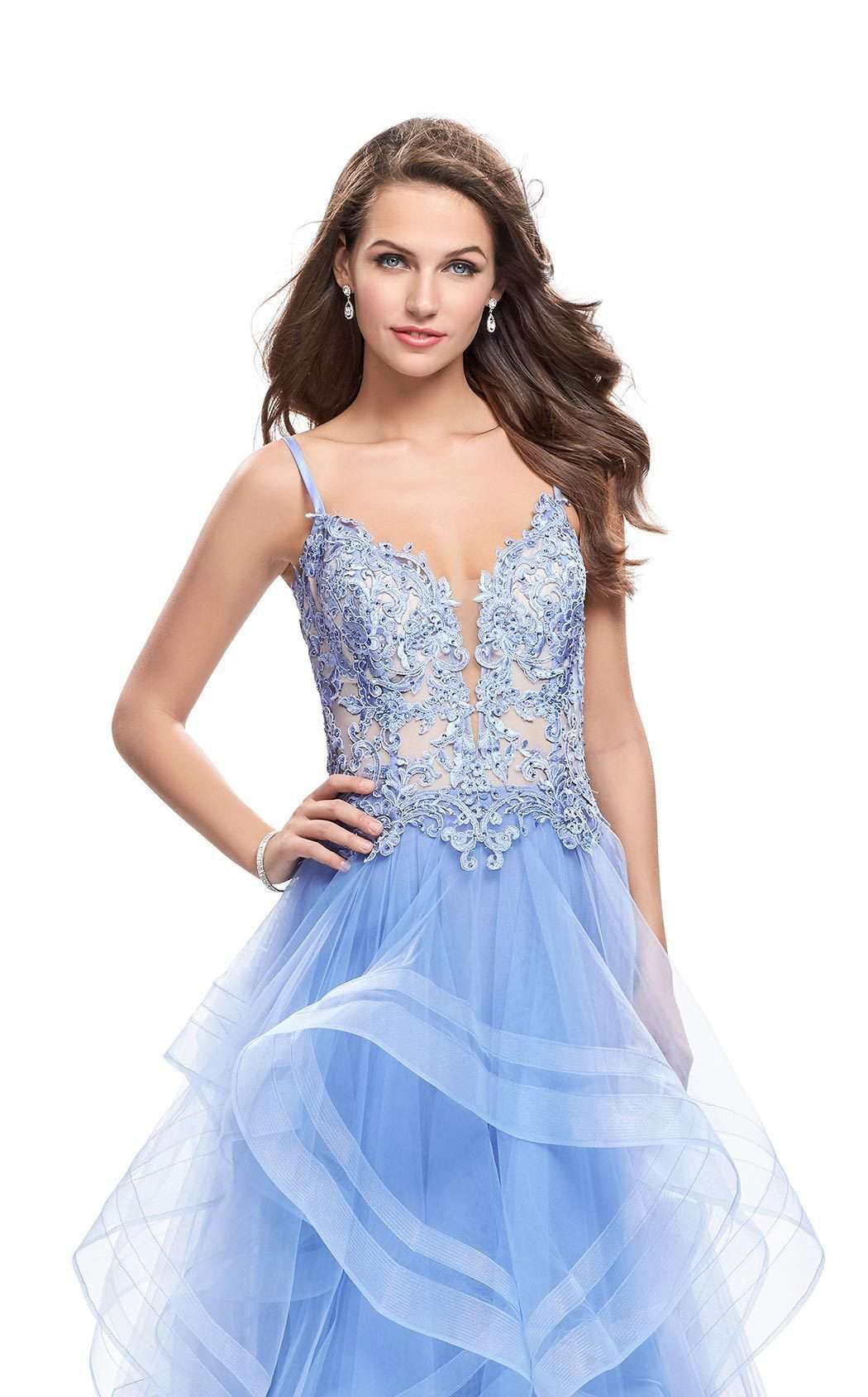 La Femme 26148CL Dress - Image 2