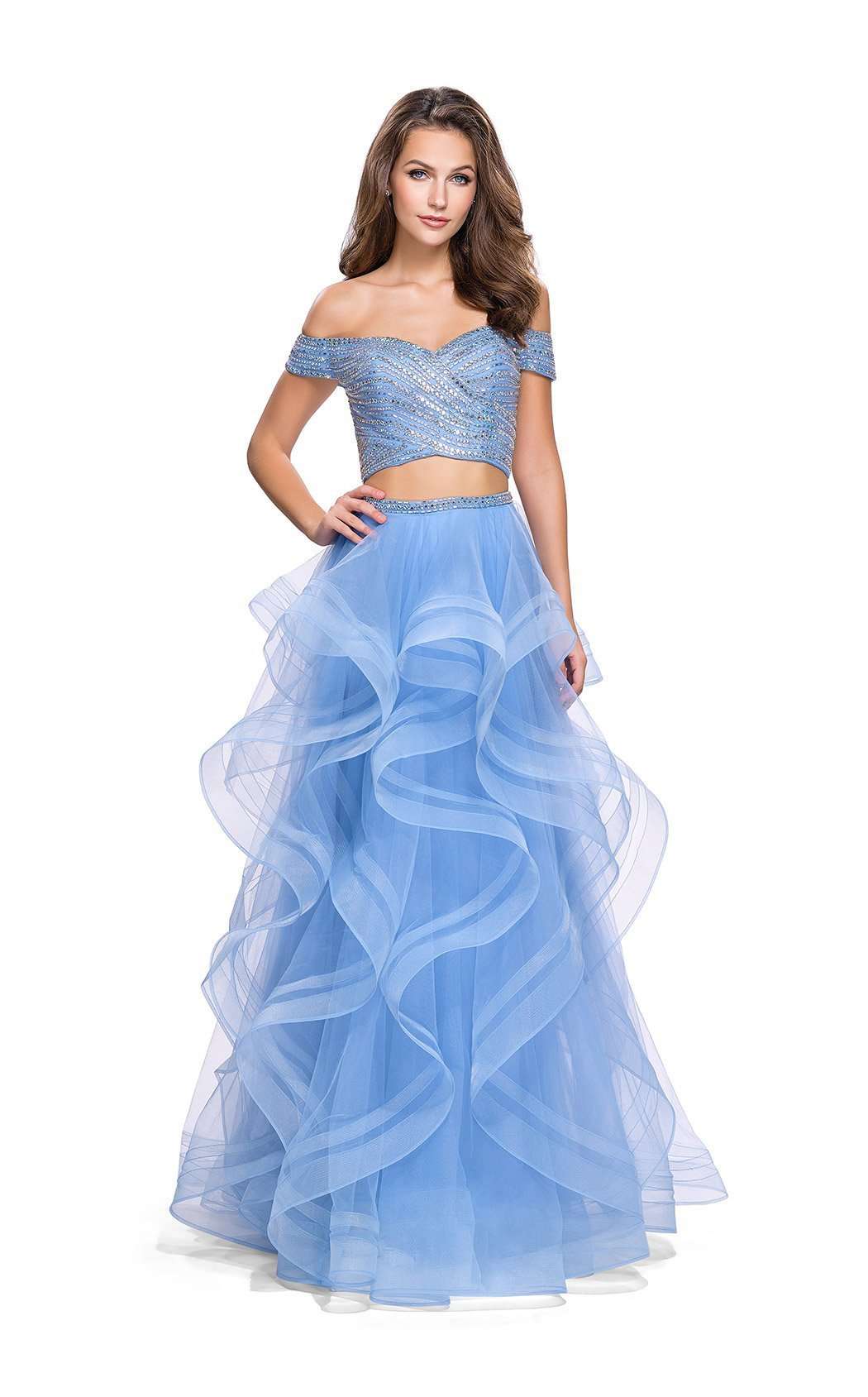 La Femme 26169CL Dress - Image 3