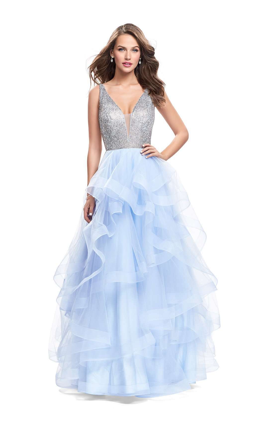 La Femme 26223CL Dress - Image 7
