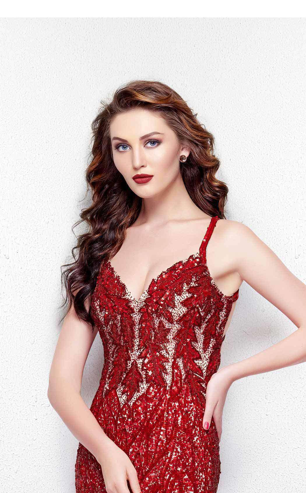 Primavera Couture 3014CL Dress - Image 4