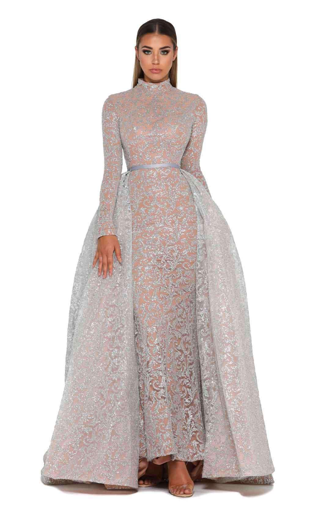 Portia and Scarlett 1702 Long Sleeves Dress