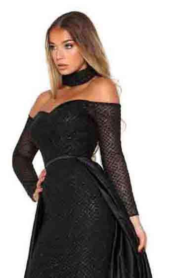 Portia and Scarlett Emerald Gown Dress - Image 12