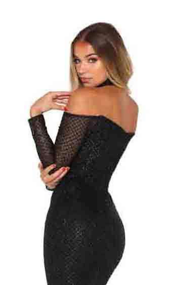 Portia and Scarlett Emerald Gown Dress - Image 13