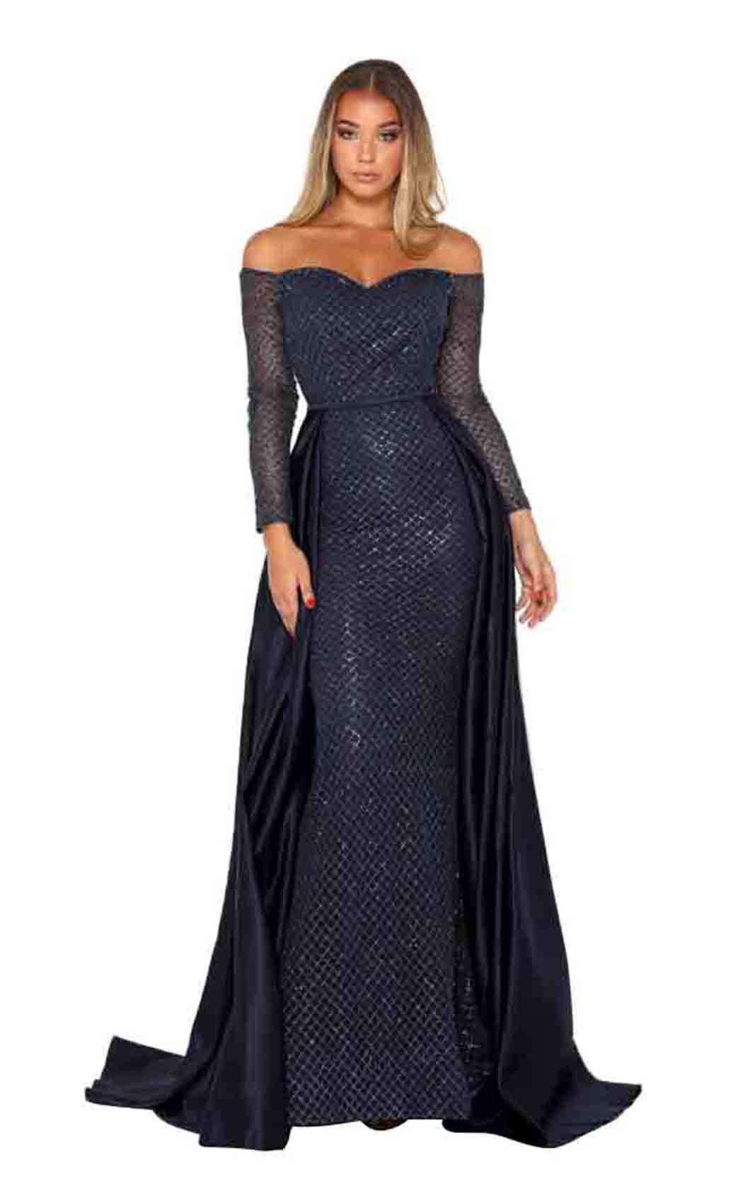 Portia and Scarlett Emerald Gown Dress - Image 21