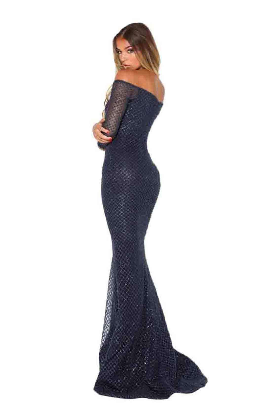 Portia and Scarlett Emerald Gown Dress - Image 23