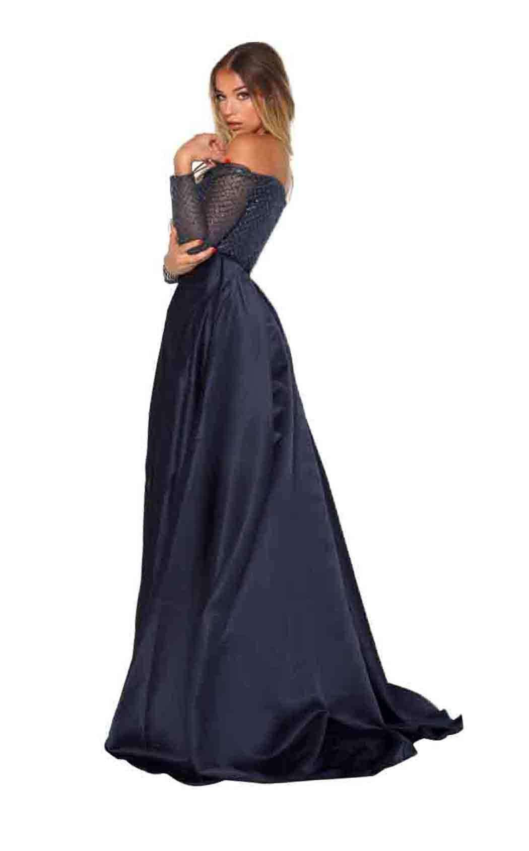 Portia and Scarlett Emerald Gown Dress - Image 25