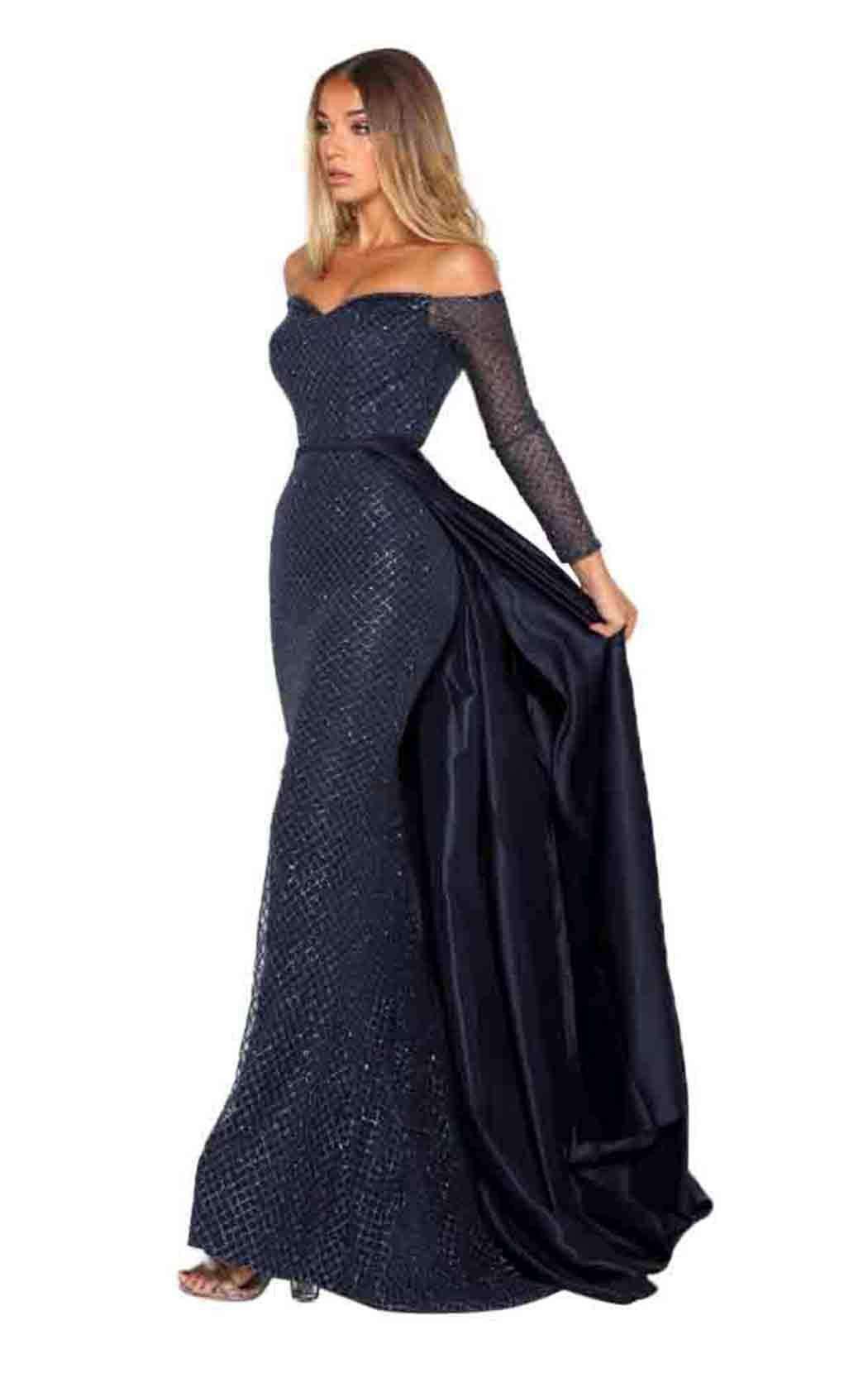 Portia and Scarlett Emerald Gown Dress - Image 26
