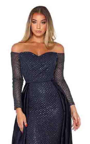 Portia and Scarlett Emerald Gown Dress - Image 27