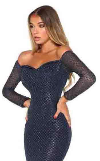 Portia and Scarlett Emerald Gown Dress - Image 30