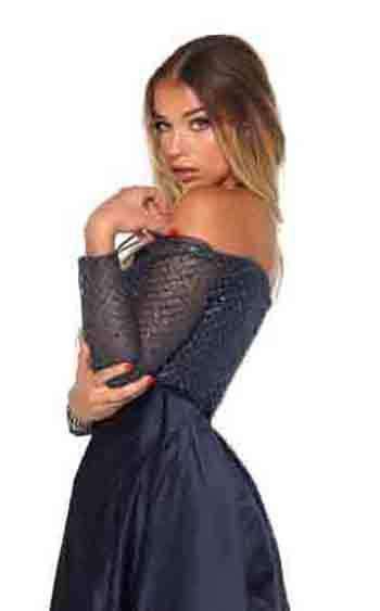 Portia and Scarlett Emerald Gown Dress - Image 31