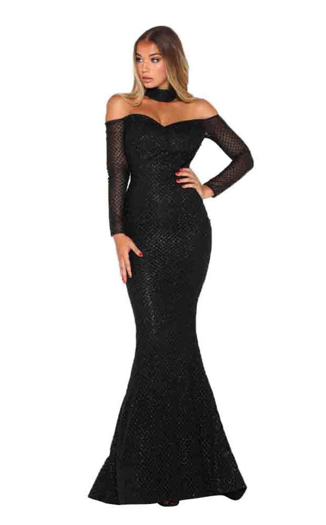 Portia and Scarlett Emerald Gown Dress - Image 4