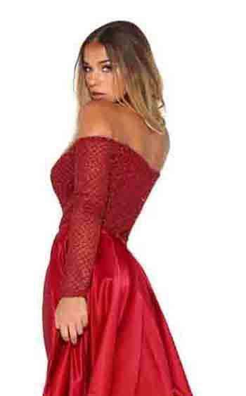 Portia and Scarlett Emerald Gown Dress - Image 41