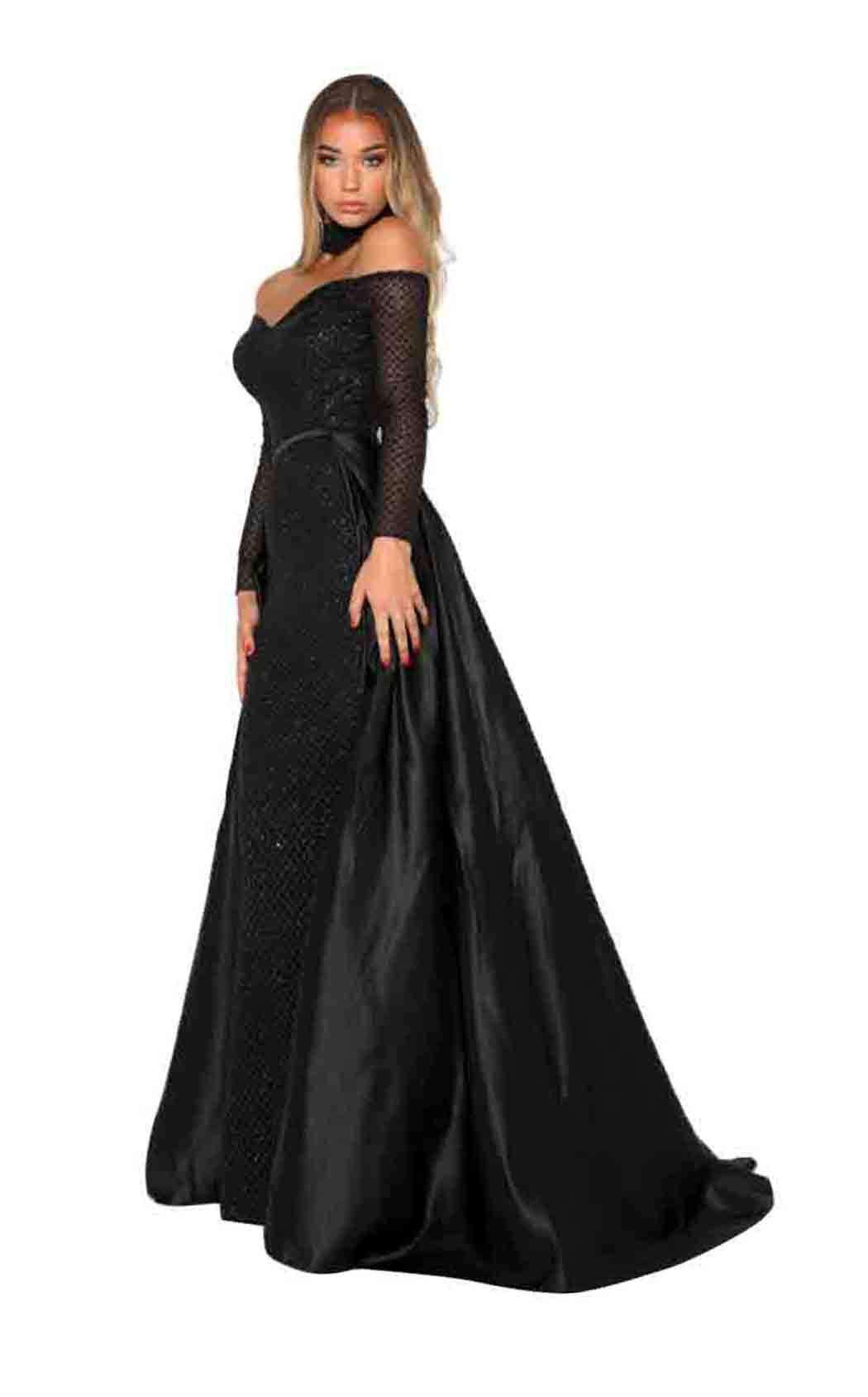 Portia and Scarlett Emerald Gown Dress - Image 5
