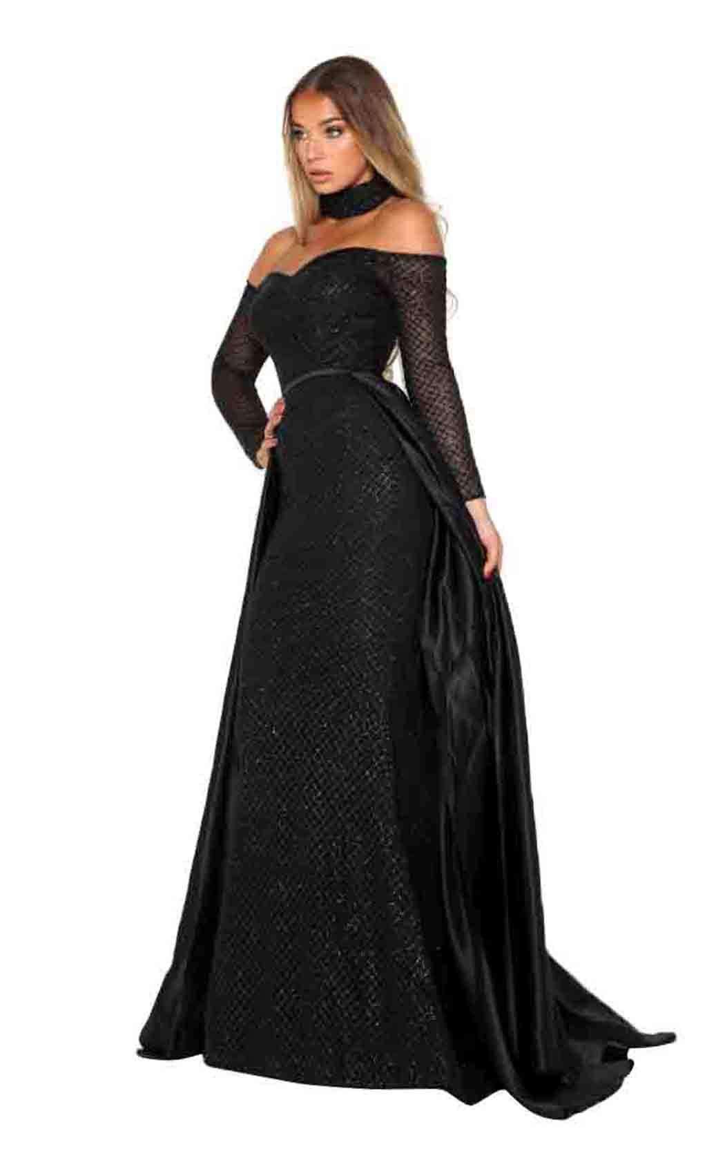 Portia and Scarlett Emerald Gown Dress - Image 6