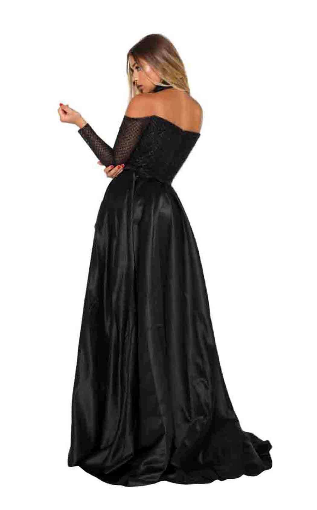 Portia and Scarlett Emerald Gown Dress - Image 8