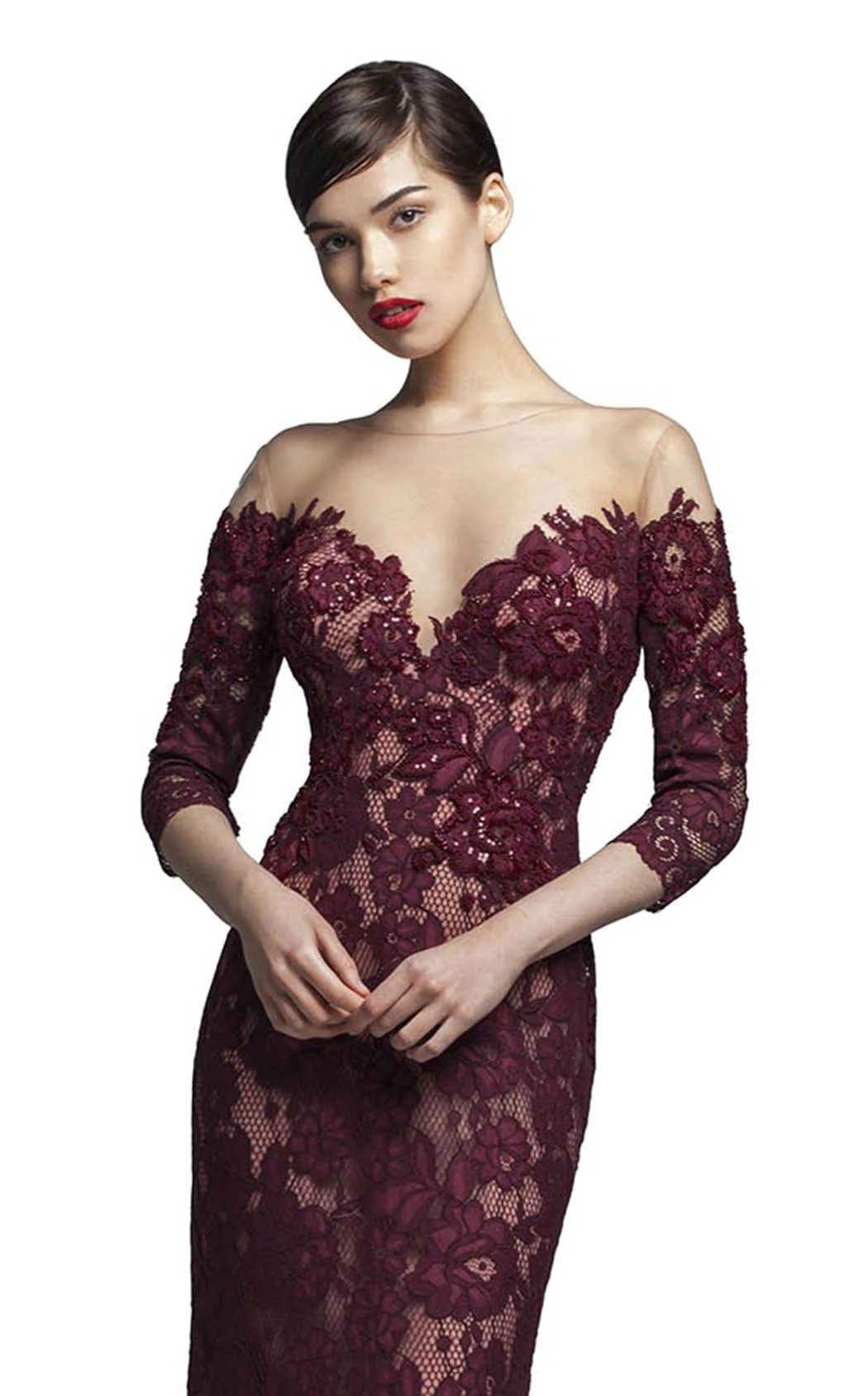 Edition Gemy Maalouf BC1391 Dress - Image 3