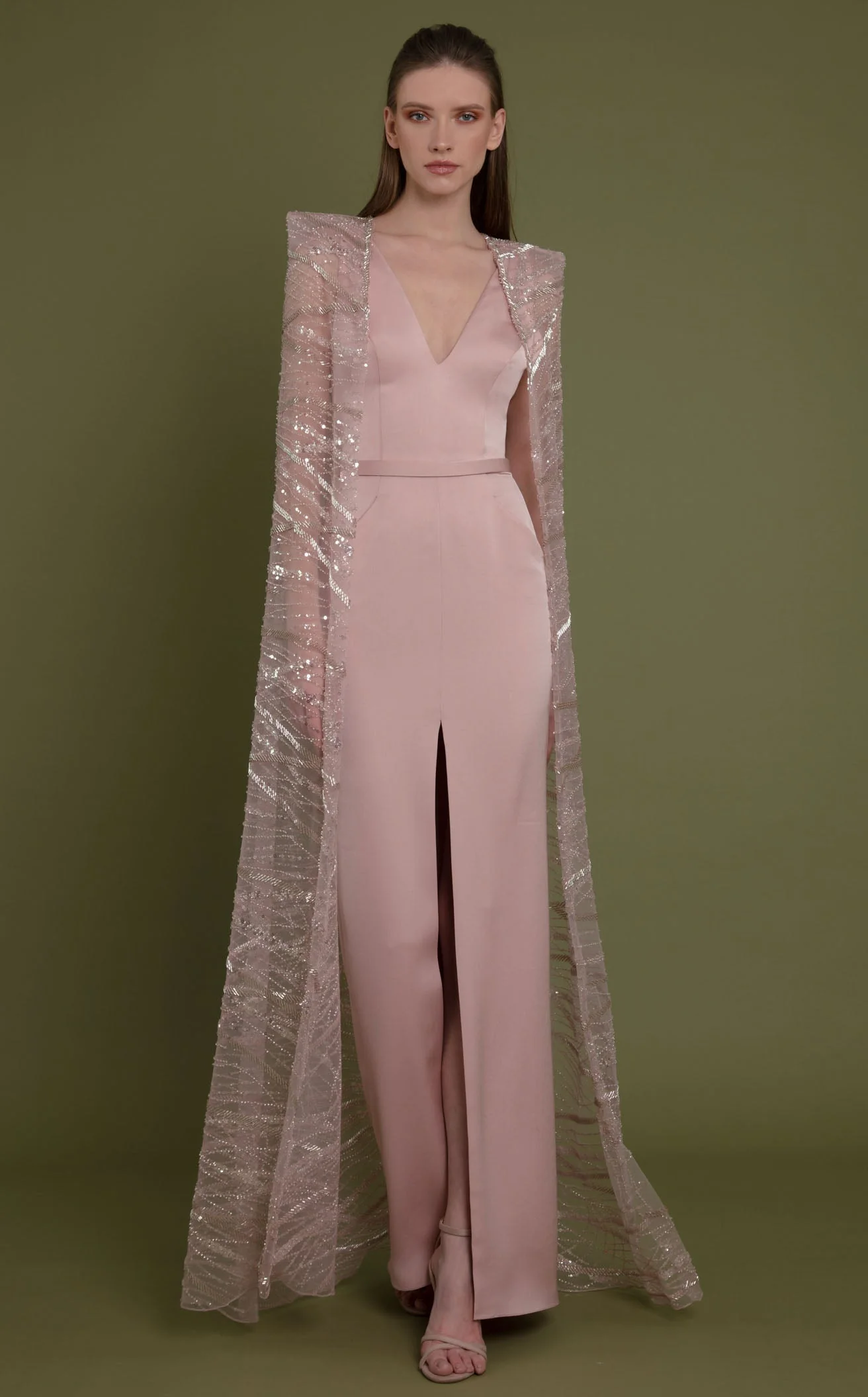 Edition Gemy Maalouf EDFW231766LDEDFW231766CAPE Dress