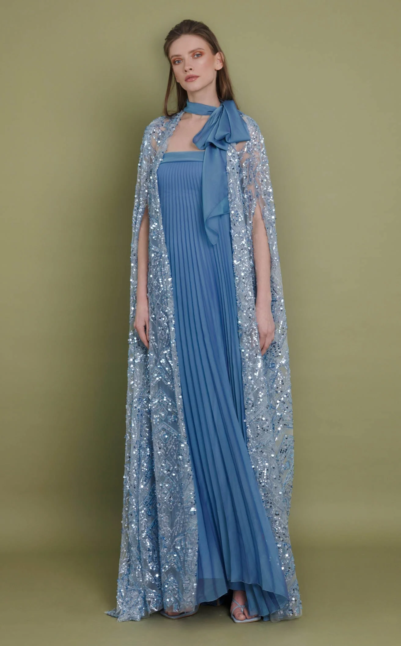 Edition Gemy Maalouf EDFW231779LDEDFW231780CAPE Dress