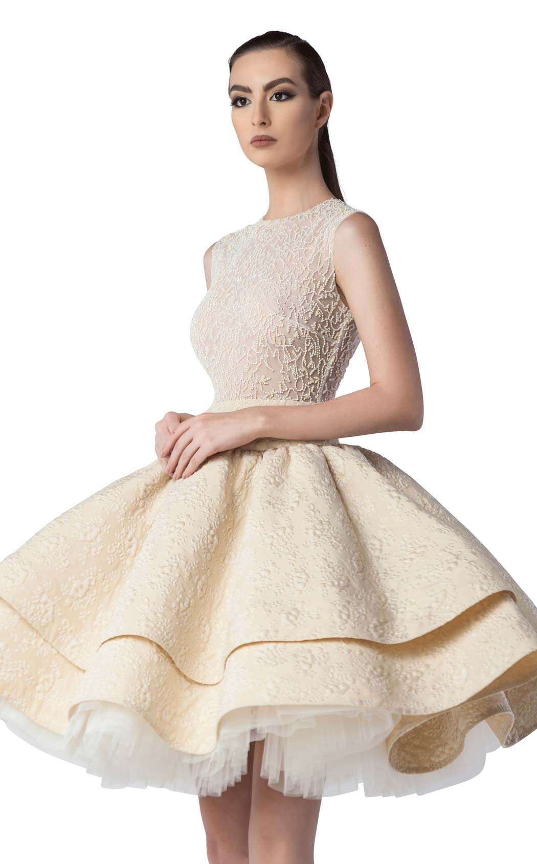 Edward Arsouni Couture 0230 Dress - Image 2