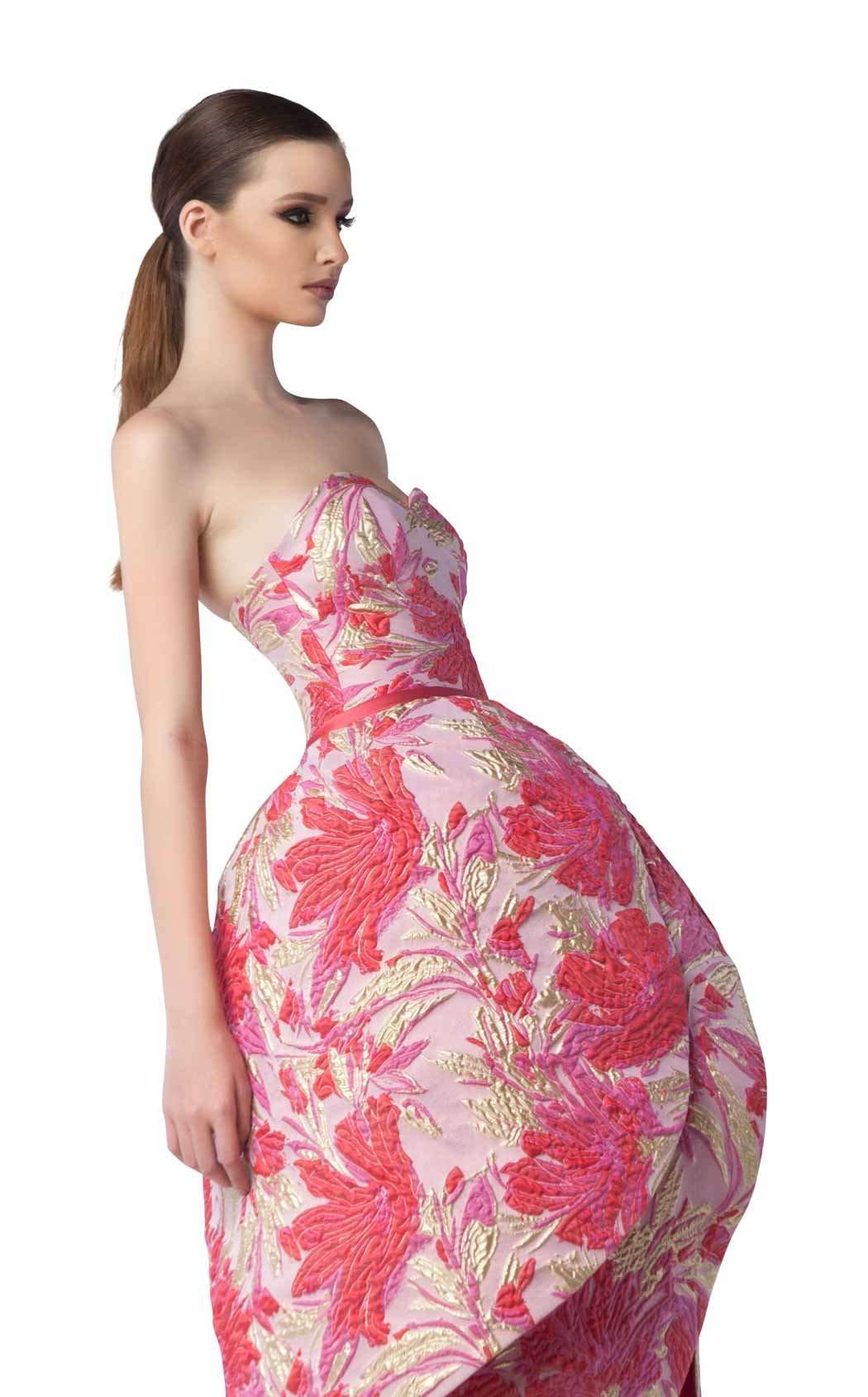 Edward Arsouni Couture 0258 Dress - Image 2