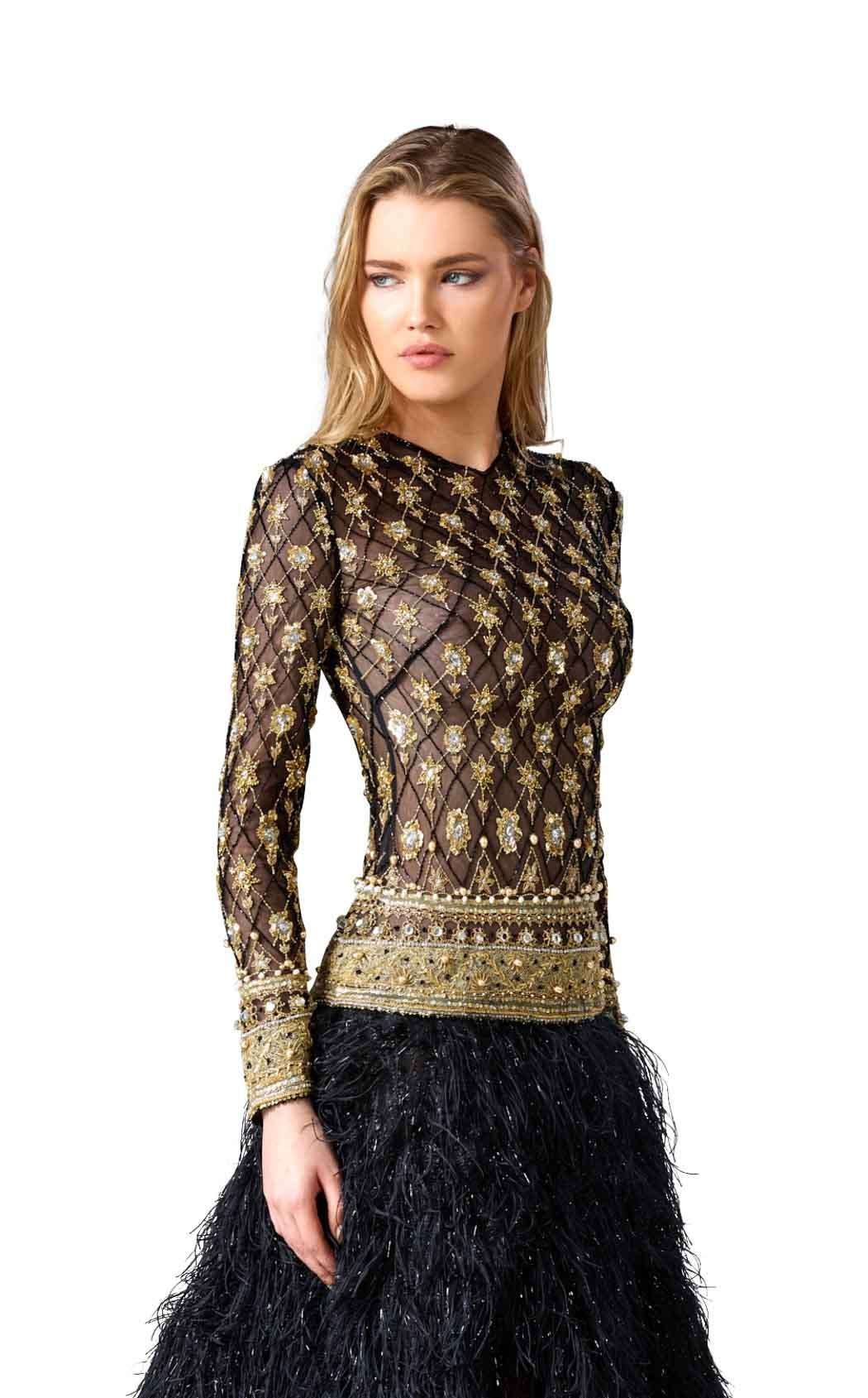 Edward Arsouni Couture 0330 Dress - Image 2