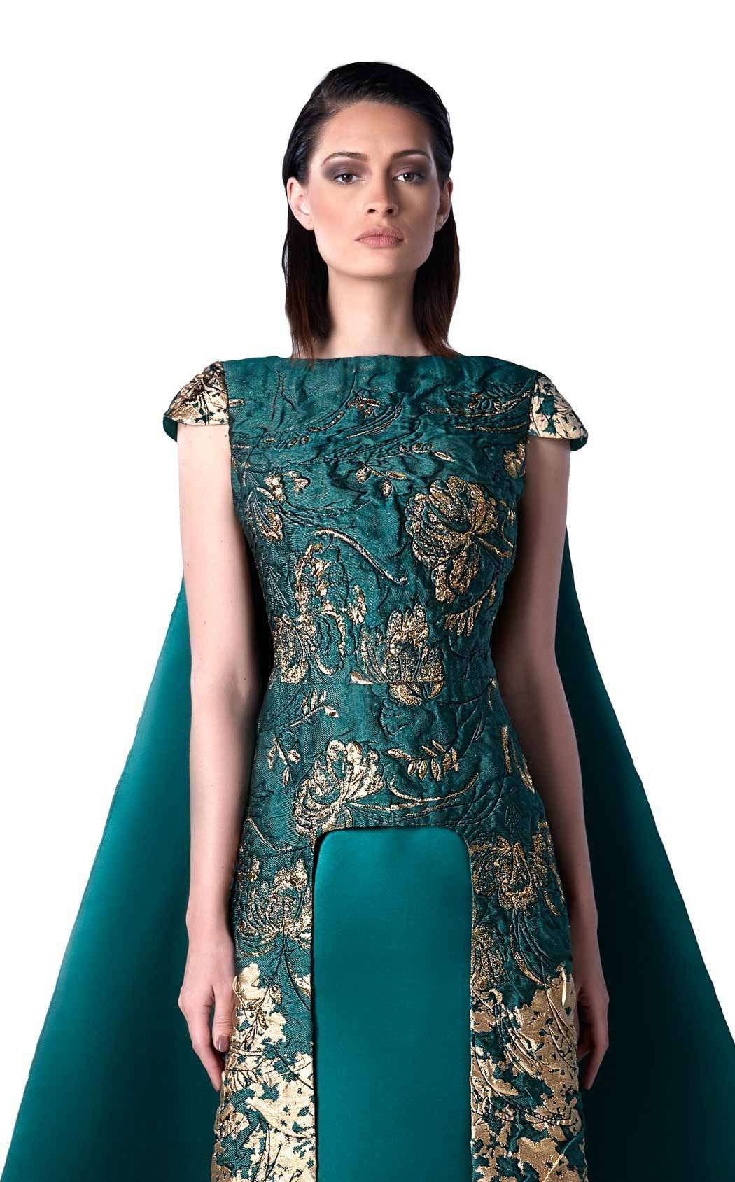 Edward Arsouni Couture FW0414 Dress - Image 2