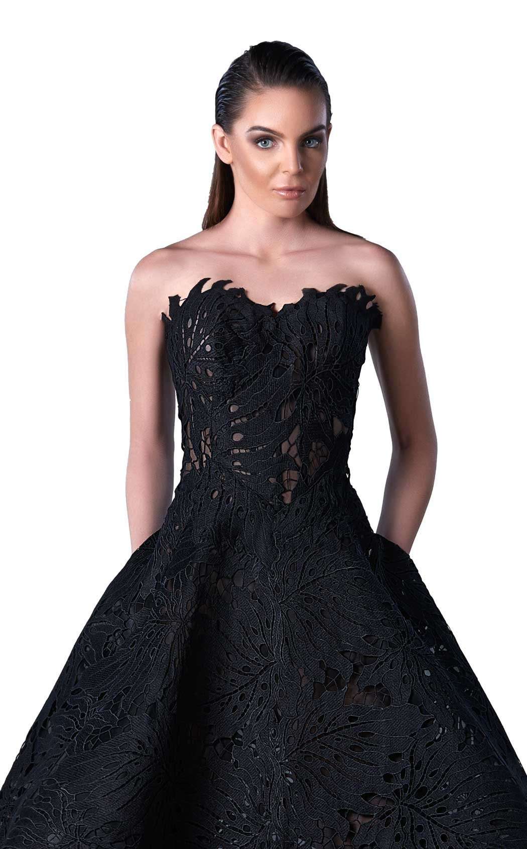 Edward Arsouni Couture FW0430 Dress - Image 2